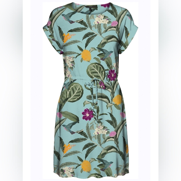 Vero Moda Simply Easy Tropicana Dress - Picture 12 of 12